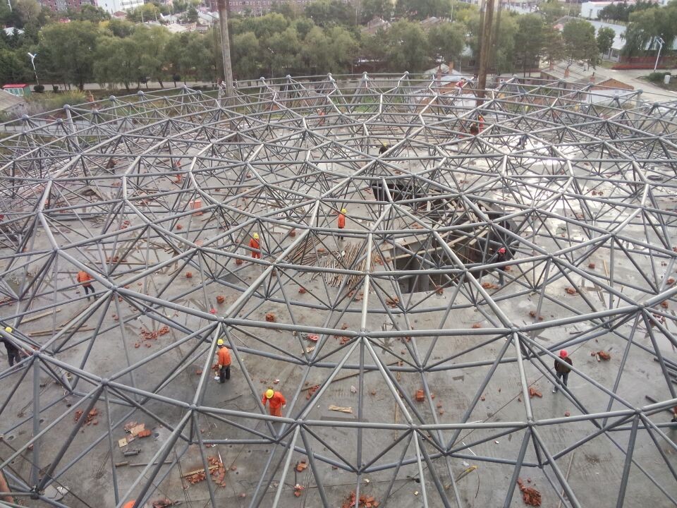 宜都全民健身中心网架